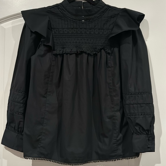 J. Crew Tops - J. Crew Black Top Excellent Condition